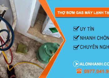thợ bơm gas máy lạnh tại nhà