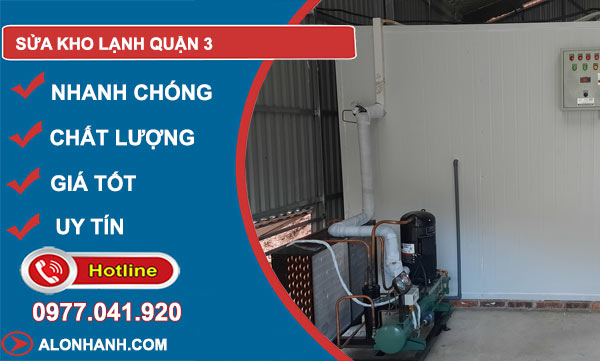 Sửa kho lạnh Quận 3