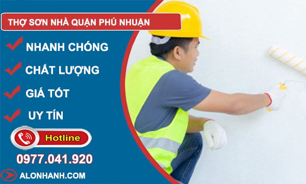 Dịch vụ sơn nhà quận phú nhuận