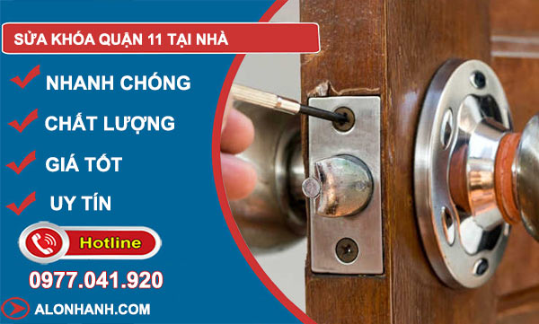 Sửa chữa khóa quận 11