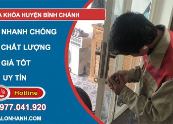 Sửa khóa tại nhà bình chánh