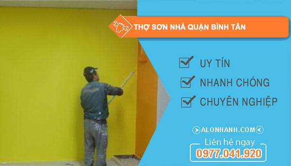 dịch vụ sơn nhà Quận Bình Tân