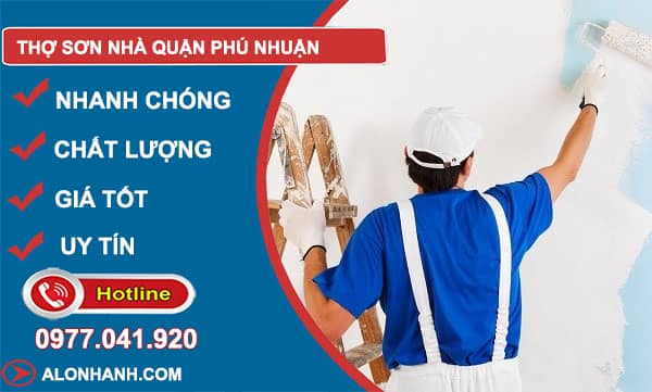 Thợ sơn nhà quận phú nhuận
