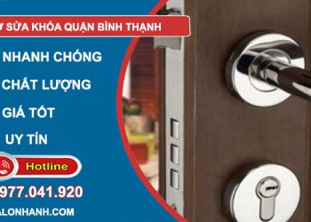 Thợ sửa khóa quận Bình Thạnh