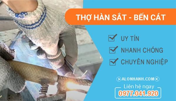 dịch vụ hàn sắt bến cát