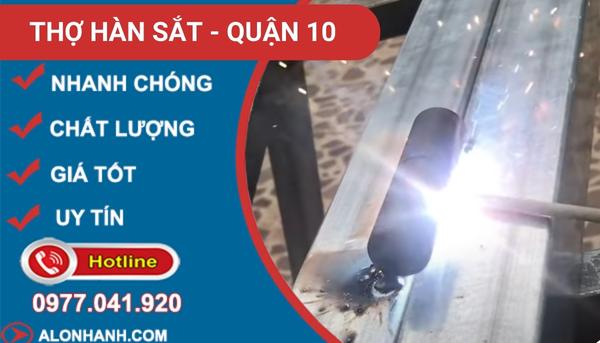 dịch vụ hàn sắt quận 10