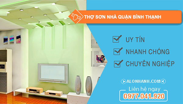 Thợ sơn nhà quận Bình Thạnh