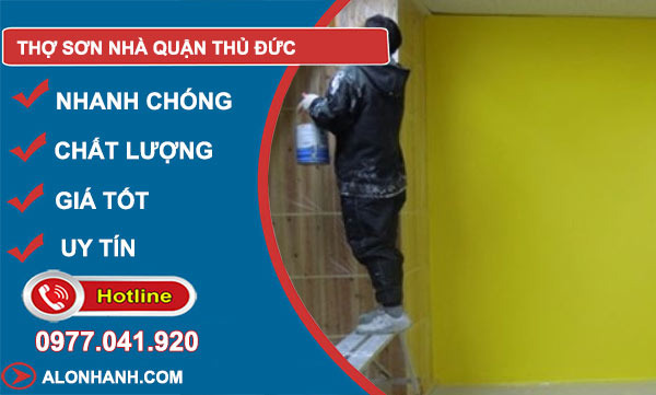 Thợ sơn nhà quận Thủ Đức