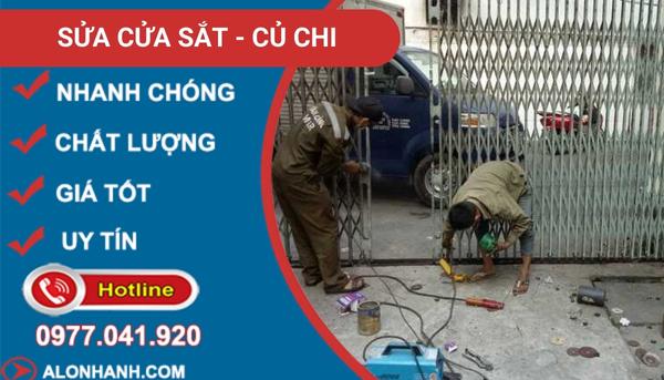 dịch vụ sửa cửa sắt huyện củ chi