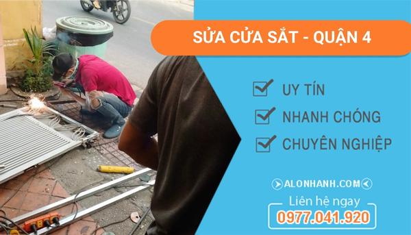 dịch vụ sửa cửa sắt quận 4