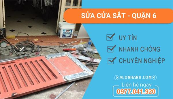 dịch vụ sửa cửa sắt quận 6