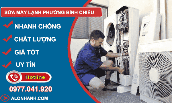 dịch vụ sửa máy lạnh phường bình chiểu