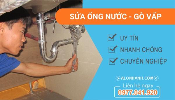dịch vụ sửa ống nước quận gò vấp