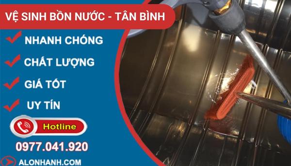 dịch vụ vệ sinh bồn nước tân bình