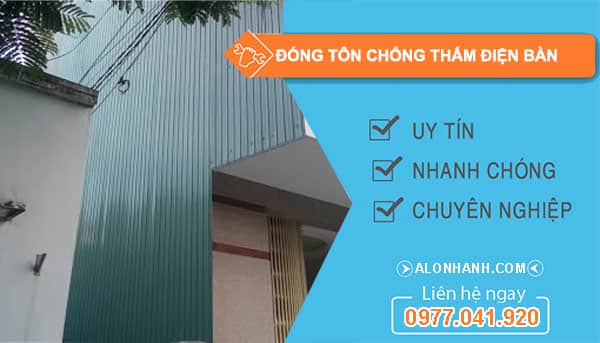 Đóng tôn chống thấm điện bàn