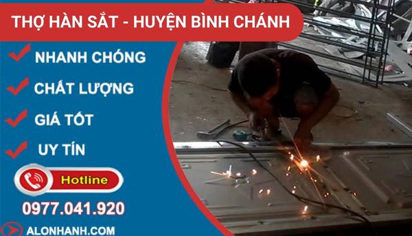 thợ hàn sắt huyện bình chánh