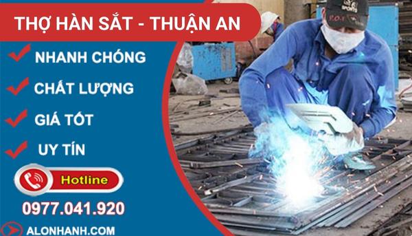 thợ hàn sắt thuận an