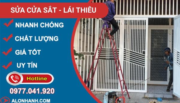 sửa cửa sắt lái thiêu, bình dương