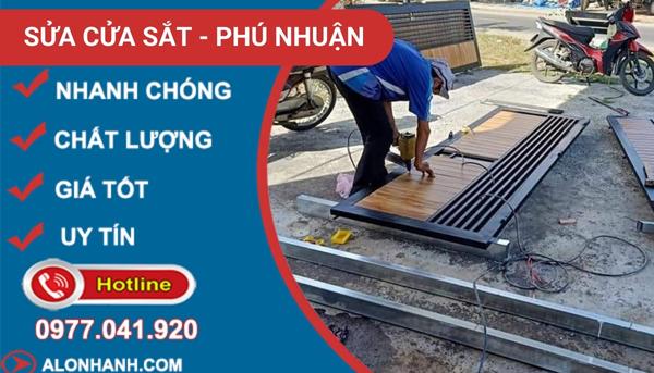 sửa cửa sắt quận phú nhuận