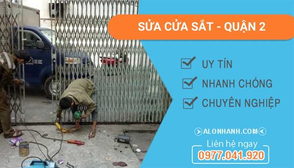 sửa cửa sắt quận 2