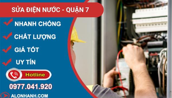 sửa điện nước quận 7