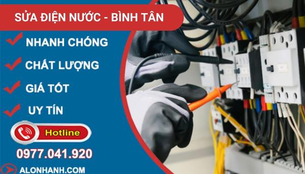 sửa điện nước quận bình tân