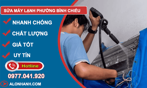 sửa máy lạnh phường bình chiểu