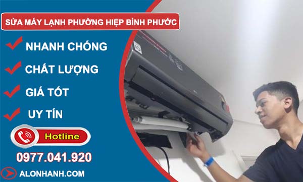 sửa máy lạnh phường hiệp bình phước