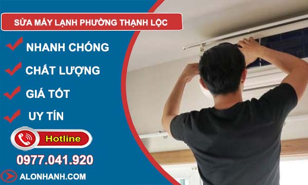 sửa máy lạnh phường thạnh lộc