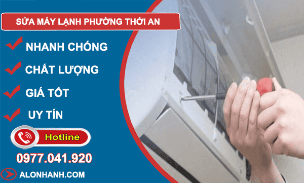 sửa máy lạnh phường thới an
