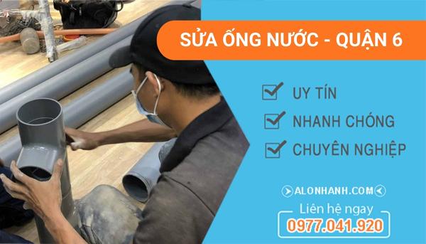 sửa ống nước quận 6
