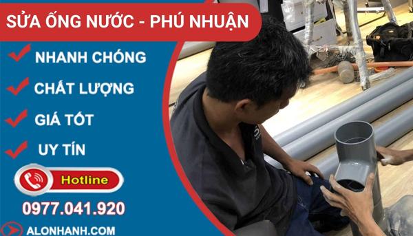 sửa ống nước quận phú nhuận