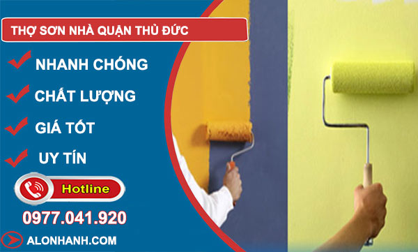 dịch vụ sơn nhà quận Thủ Đức