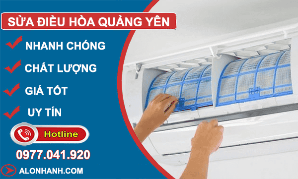 thi công sửa điều hòa quảng yên