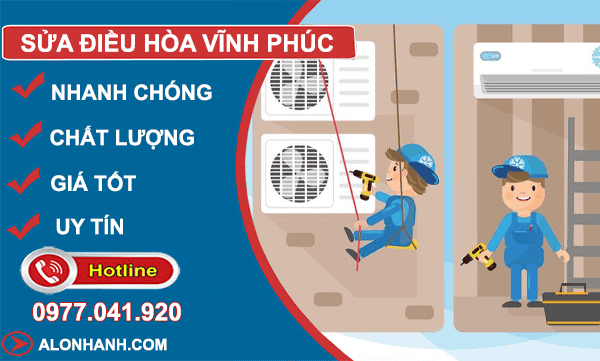 thi công sửa điều hòa vĩnh phúc