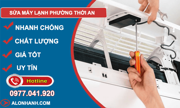 thi công sửa máy lạnh phường thới an