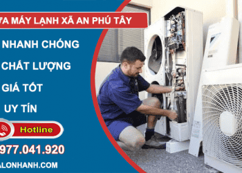 thi công sửa máy lạnh xã an phú tây