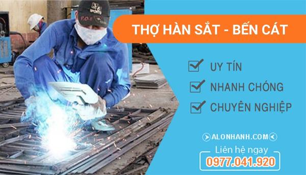 thi công hàn sắt bến cát