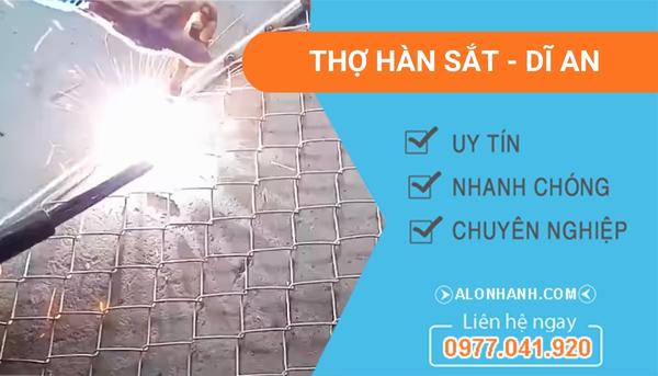thi công hàn sắt dĩ an