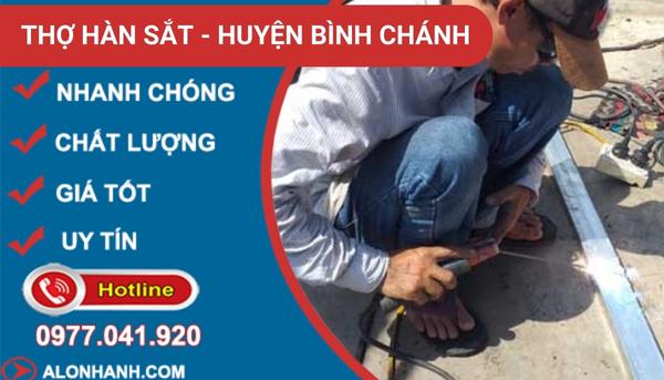 thi công hàn sắt huyện bình chánh