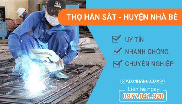 thi công hàn sắt huyện nhà bè