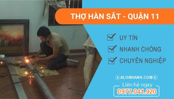 thi công hàn sắt quận 11