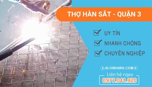 thi công hàn sắt quận 3