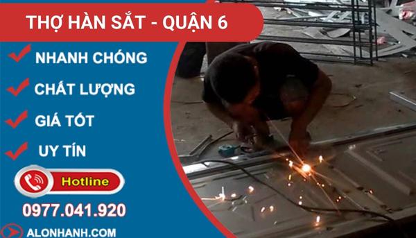 thi công hàn sắt quận 6