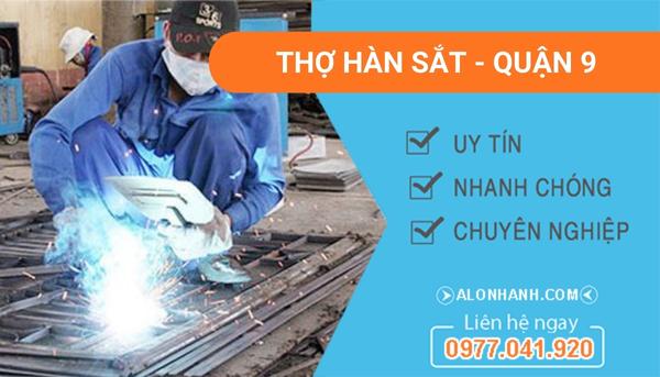 thi công hàn sắt quận 9
