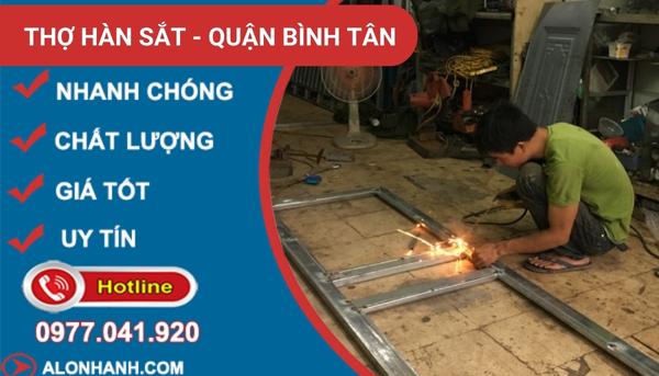thi công hàn sắt quận bình tân