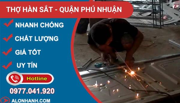 thi công hàn sắt quận phú nhuận