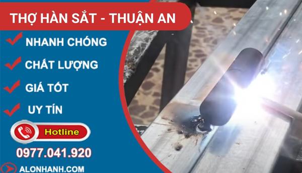 thi công hàn sắt thuận an