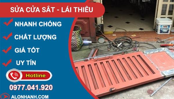 thi công sửa cửa sắt lái thiêu, bình dương