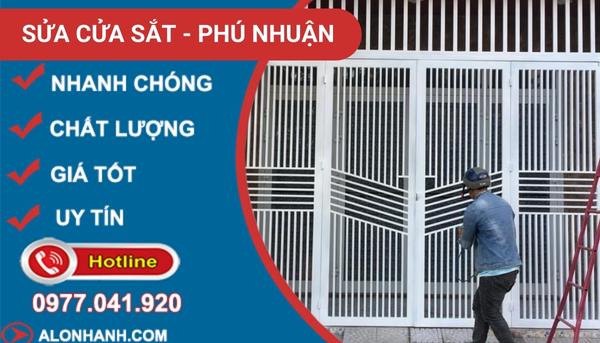 thi công sửa cửa sắt quận phú nhuận